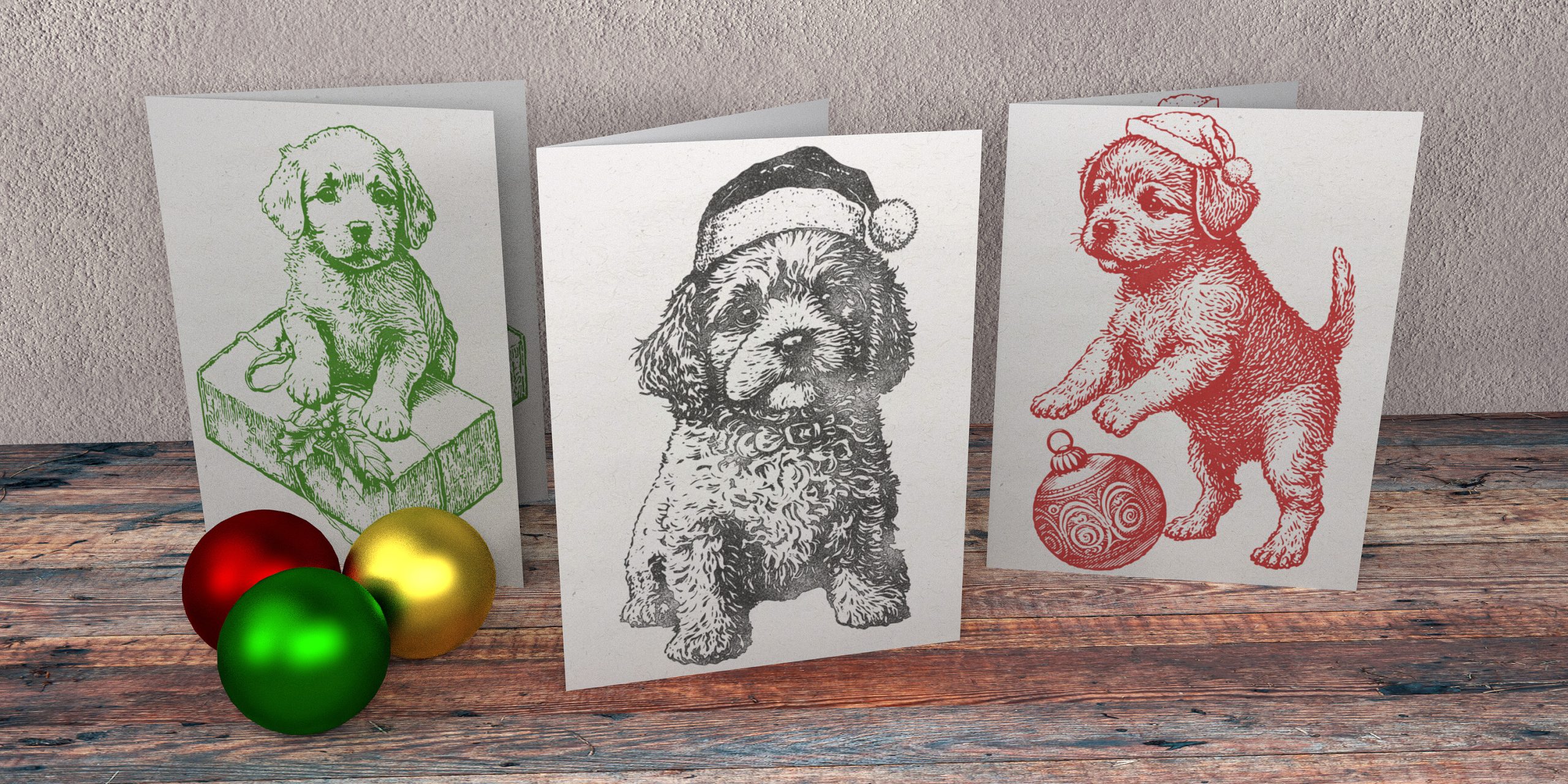 IOD-STA-PUP dogs cards