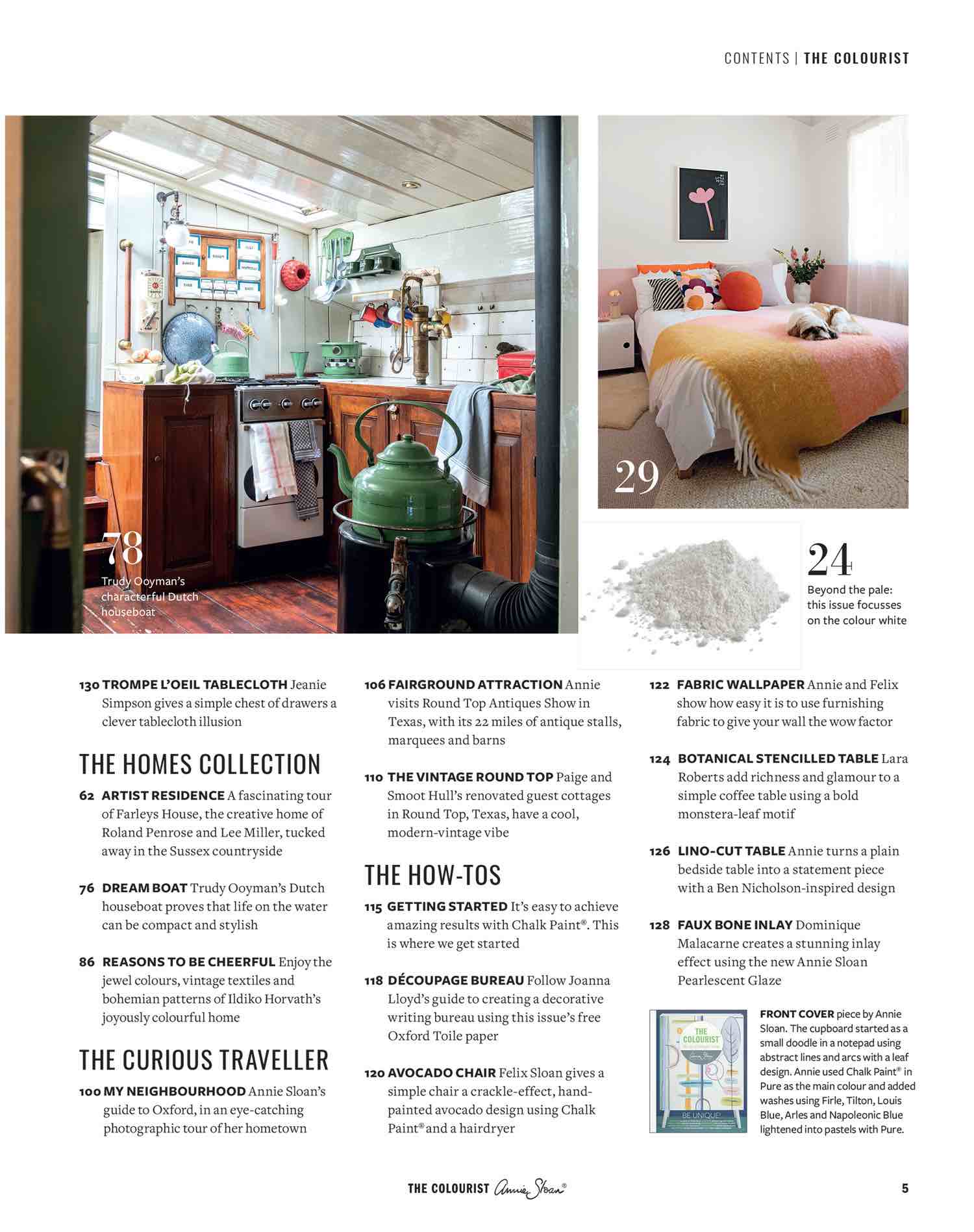 The-Colourist-Issue-4-by-Annie-Sloan-contents-page-2