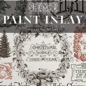 IOD Bútordekoráció Paint Inlay – Twelfth Night