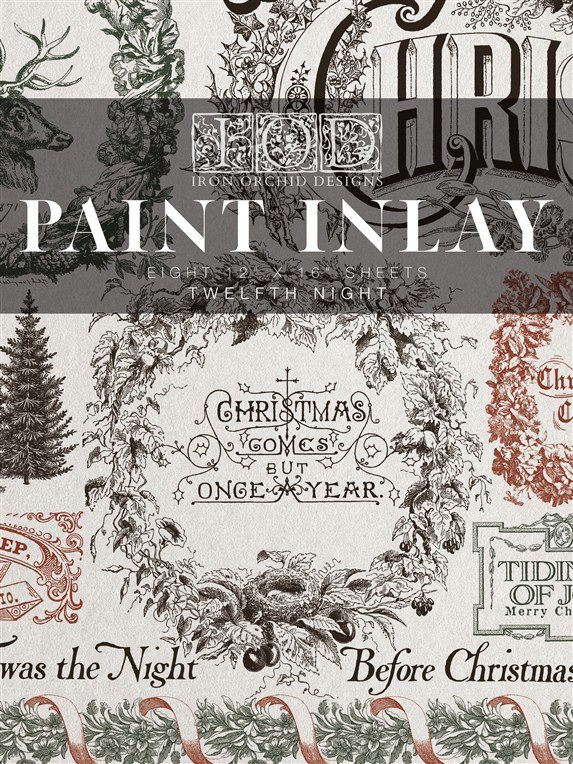 IOD Bútordekoráció Paint Inlay – Twelfth Night