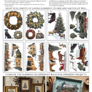 IOD dekorációs transzfer - A COTSWOLD CHRISTMAS - Thumbnail Image 2