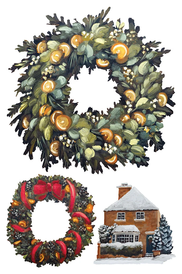 IOD dekorációs transzfer - A COTSWOLD CHRISTMAS - Image 4