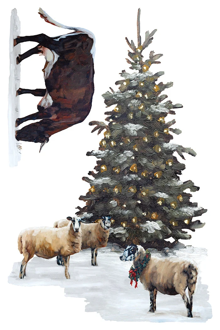 IOD dekorációs transzfer - A COTSWOLD CHRISTMAS - Image 5