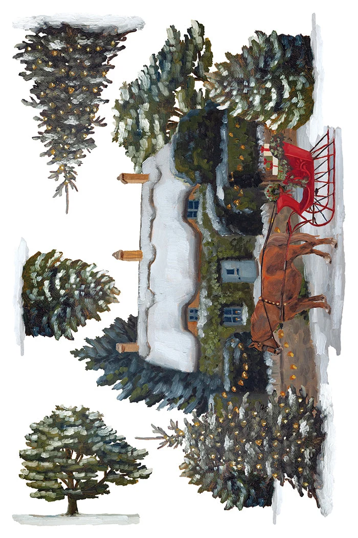 IOD dekorációs transzfer - A COTSWOLD CHRISTMAS - Image 6