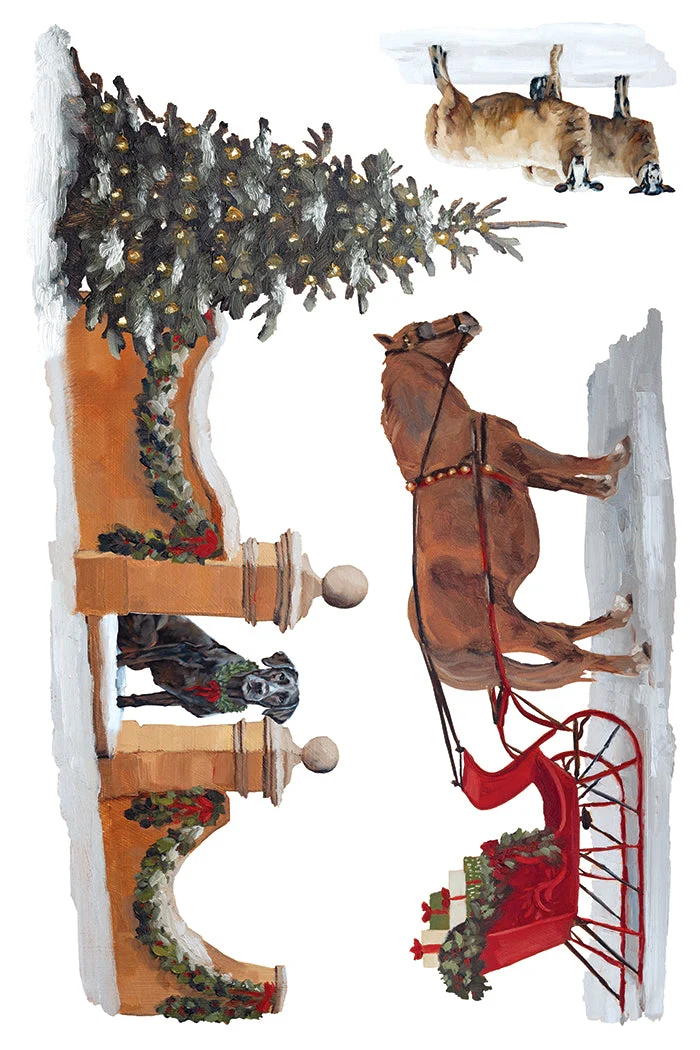 IOD dekorációs transzfer - A COTSWOLD CHRISTMAS - Image 9
